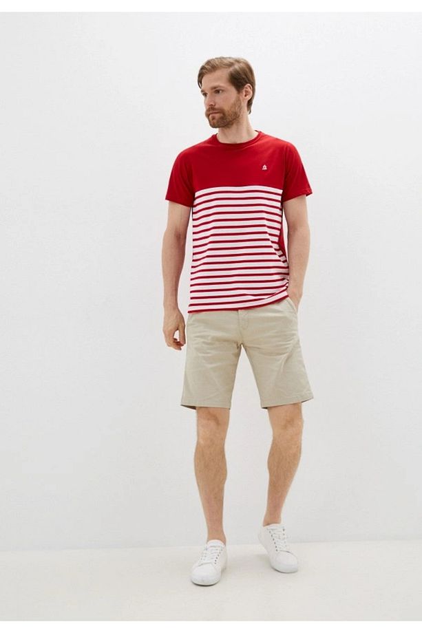 Regular Fit Krem Erkek Şort - 1