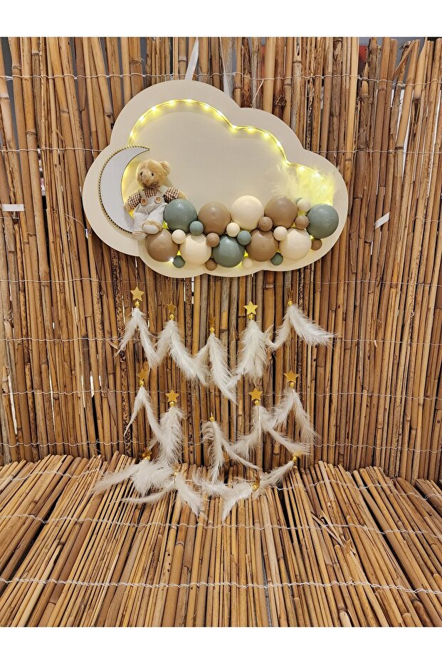 Kapı Süsü + Yastık + Sepet Komple Set - 3