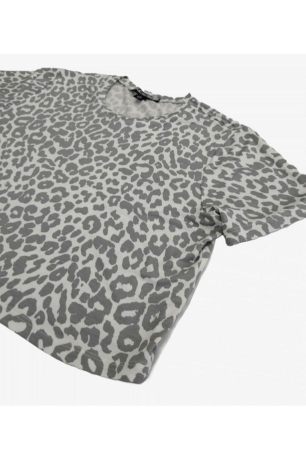 T-Shirt Şort Örme Pijama Takımı - 6
