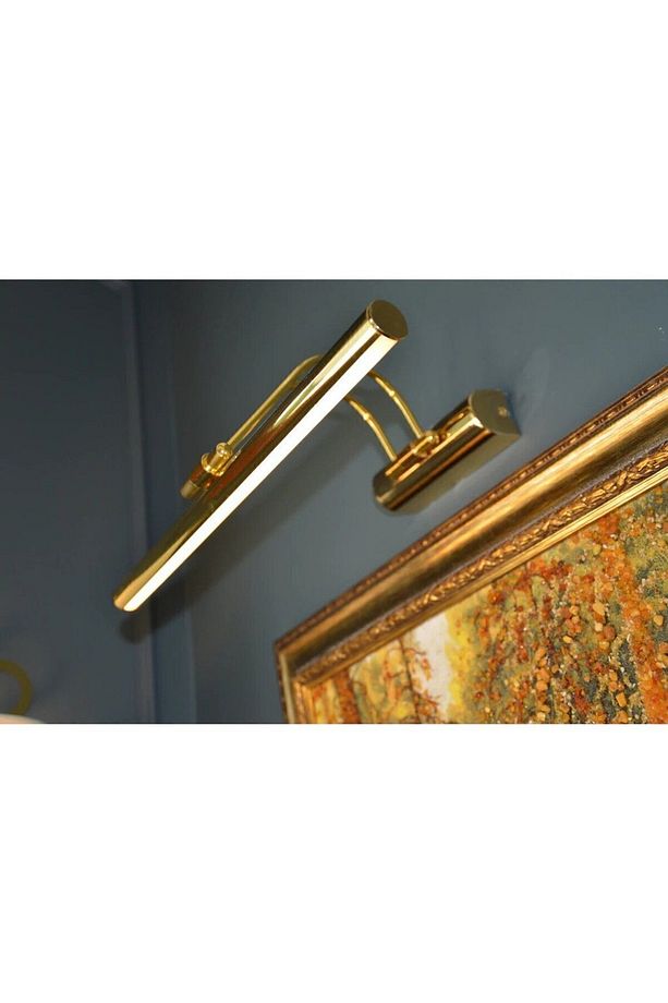 Pilli Gold Gün Işığı Duvar Apliği Banyo Aydınlatma Ayna Üstü Led Tablo Aplik A+ Loş Işık 3000K - 3