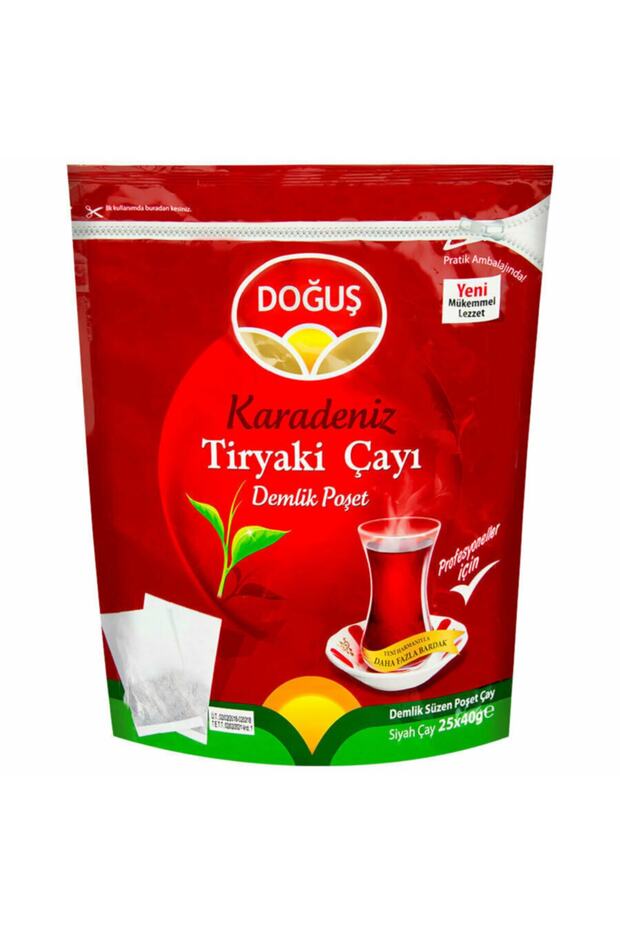 Doğuş Tiryaki كيس إبريق الشاي 25 قطعة. 40 جرام. 10