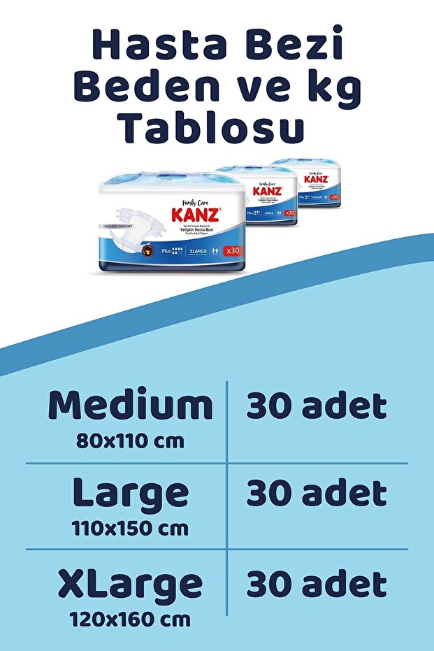 Yetişkin Bezi  Medium 30 Pcs - 6