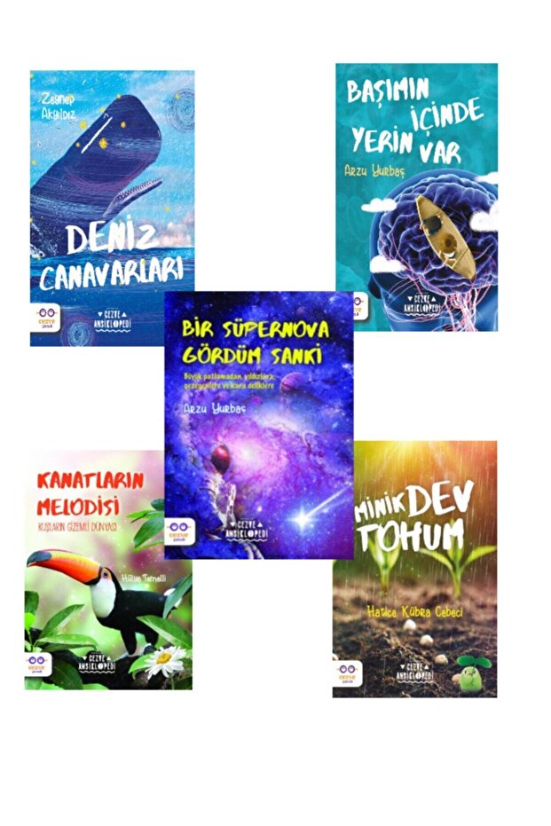 Cezve Ansiklopedi Serisi 5 Kitap