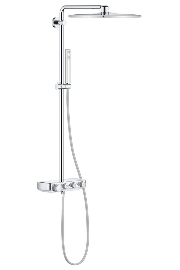 Euphoria Smartcontrol System 310 Cube Duo Duvara Monte Termostatik Bataryalı Duş Sistemi 26508000 - 1