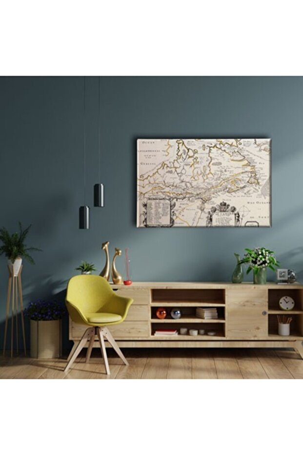 Mapa na platnu - 2