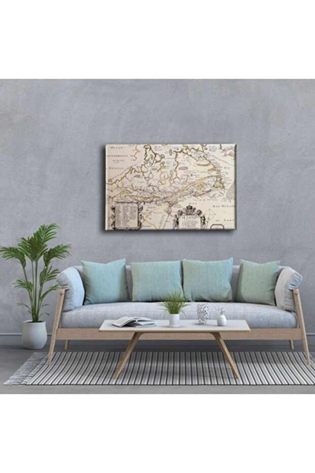 Mapa na platnu - 3