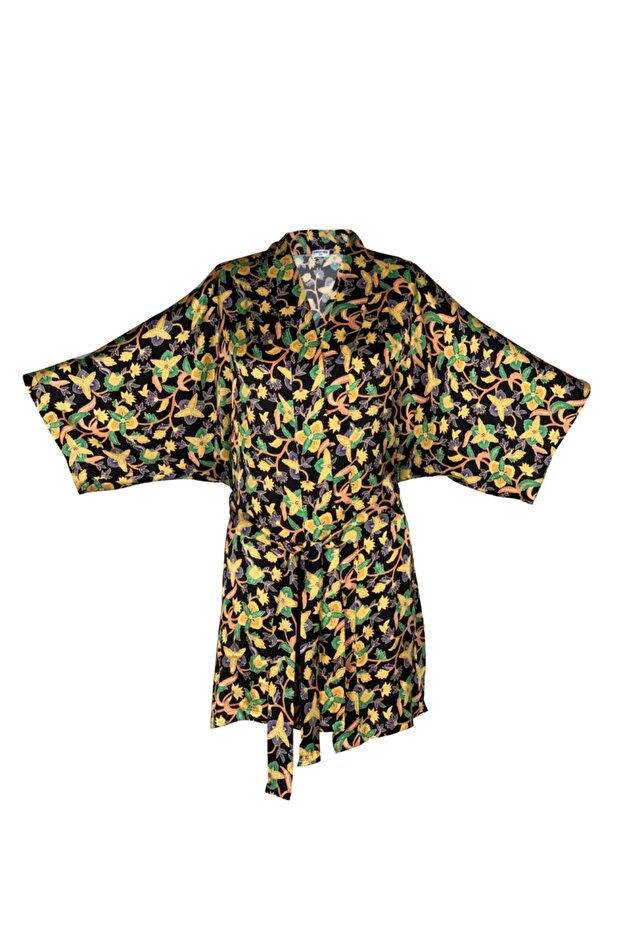 Atlas Retro Floral Kimono