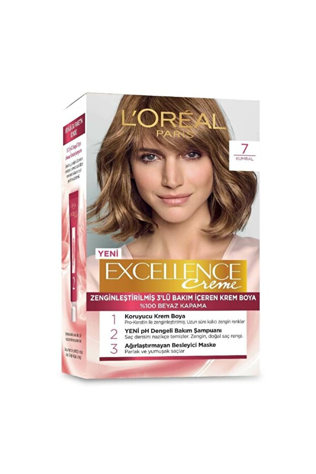 Excellence Creme 7 Kumral - 1