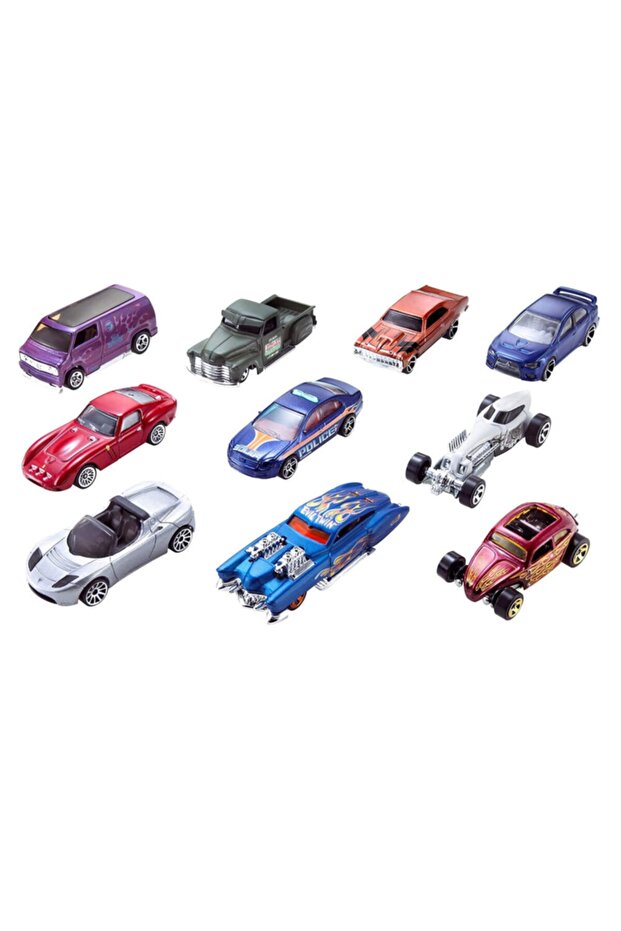 10 Lu Araba Seti (Görsel temsilidir) - 4