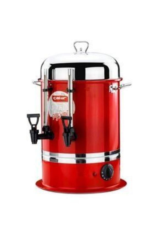 Çakır Mutfak 120 Bardak Endüstriyel Çay Otomatı (kırmızı) - 1