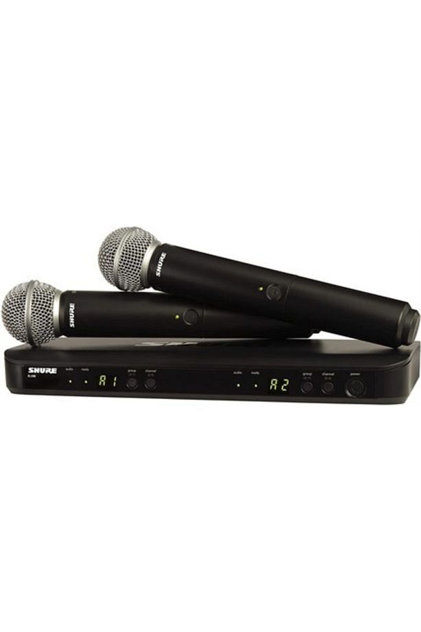Blx288e/sm58 Kablosuz Çift El Mikrofon Seti - 1