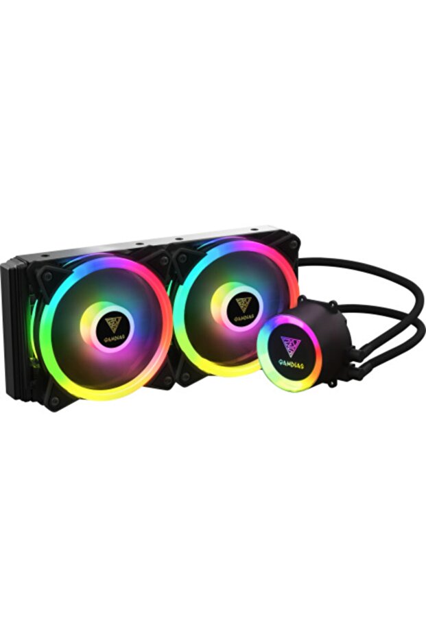 Chione M2-240 Lite 24cm Argb 2 Fan Processor Liquid Cooling Intel - Amd Compatible - 1