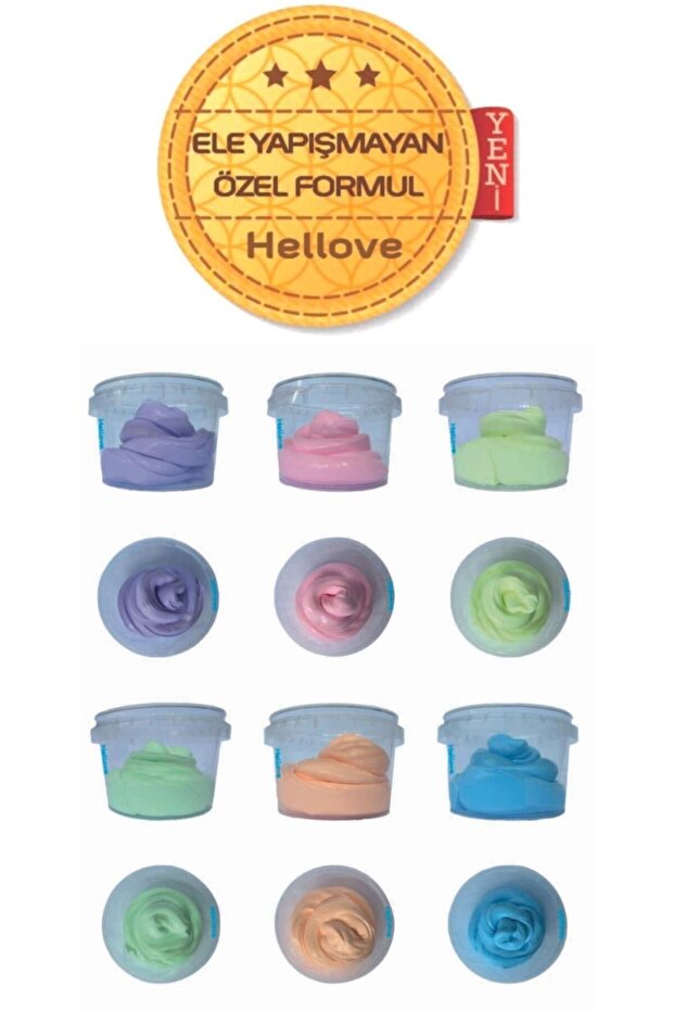 Ele Yapışmayan Slime Oyun Hamuru Pofuduk Slaym 1 Adet - 3