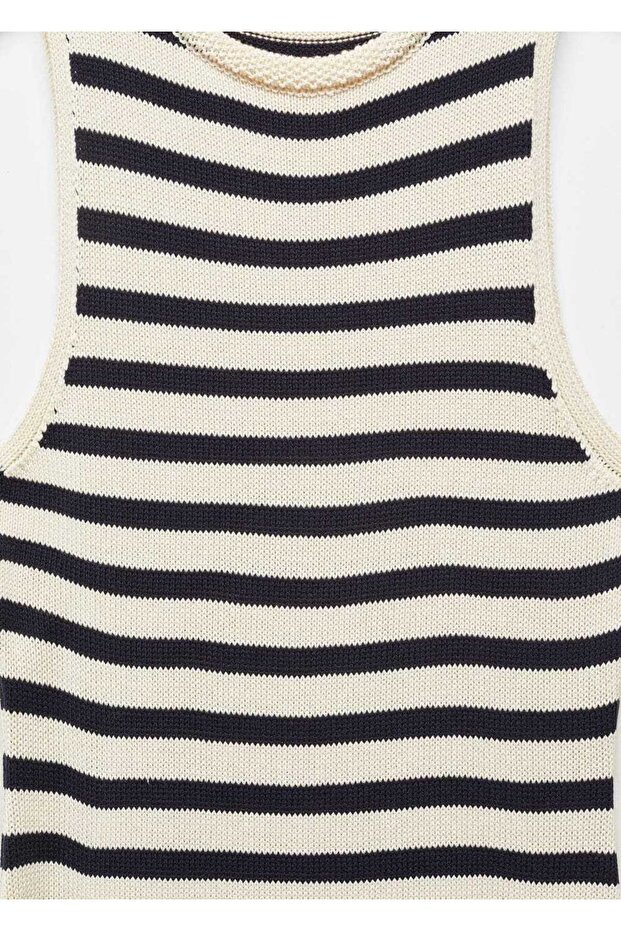 Uzun triko elbise - 5