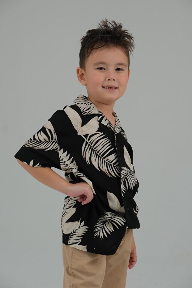Leaf 3S Boy's Short Sleeve Shirt