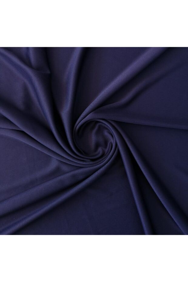 70 Denier Combed Cotton Jersey Lining Fabric Navy Blue