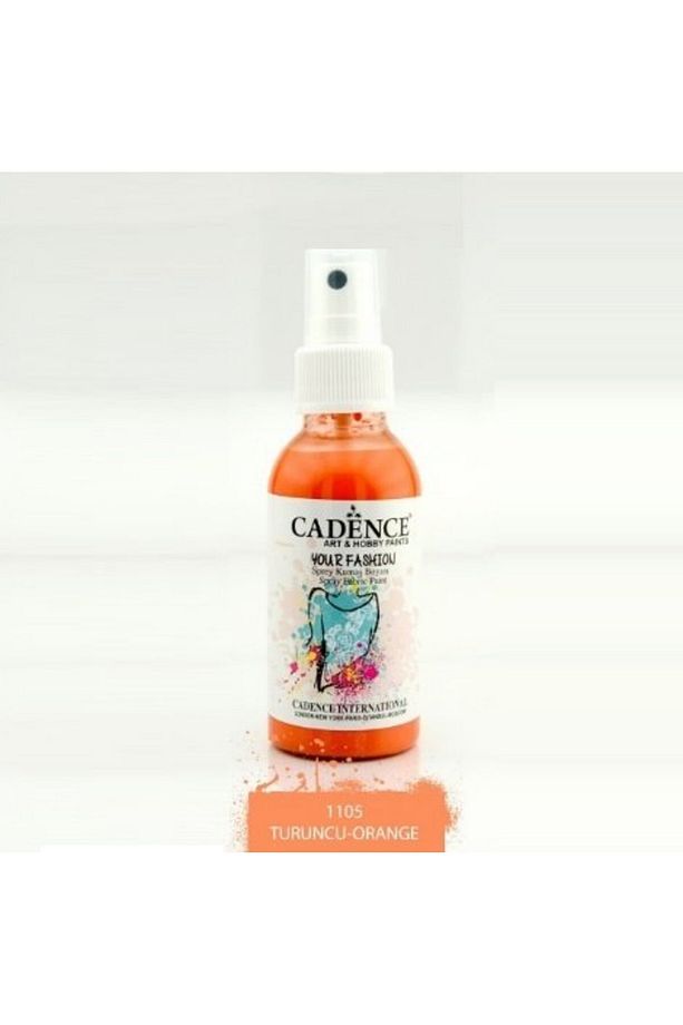 Turuncu Sprey Kumaş Boyası (1105) 100 ml - 1