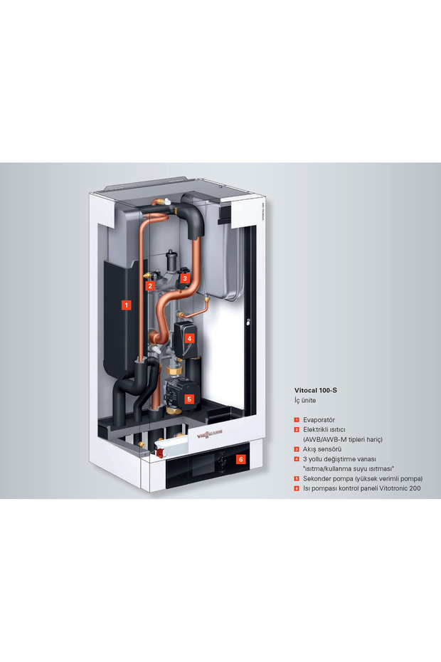 Vitocal 100S-B08 10kW Split Isı Pompası - 3