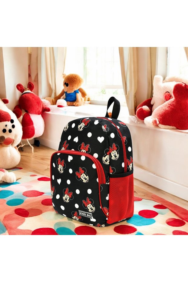 Kindergarten Nursery Daily Use Girls Backpack Waterproof Water Bottle 2 Compartments Preschool