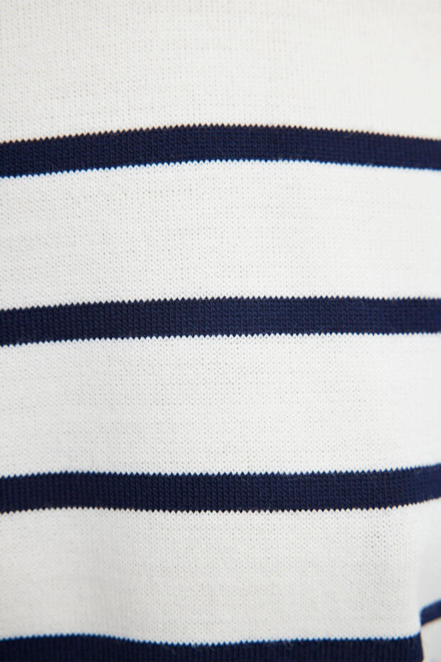 Strickpullover - Streifendesign - 6