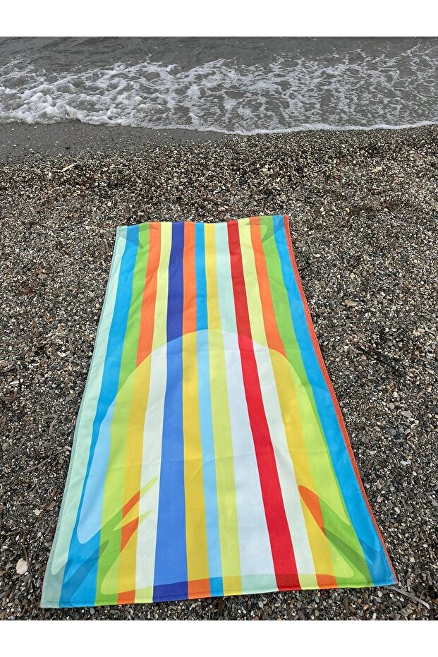 Printed Beach Towel - 4