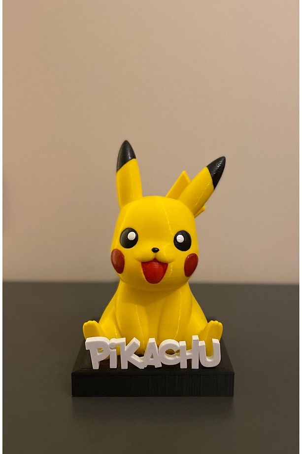 Pikachu Gece Lambası Çocuk Odası Gece lambası Masaüstü Lambası - 3