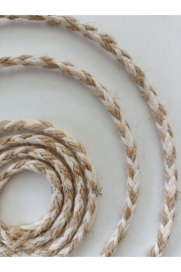 Jute Sack Rope Rope - Bag Cord (5mm) 10 Meters