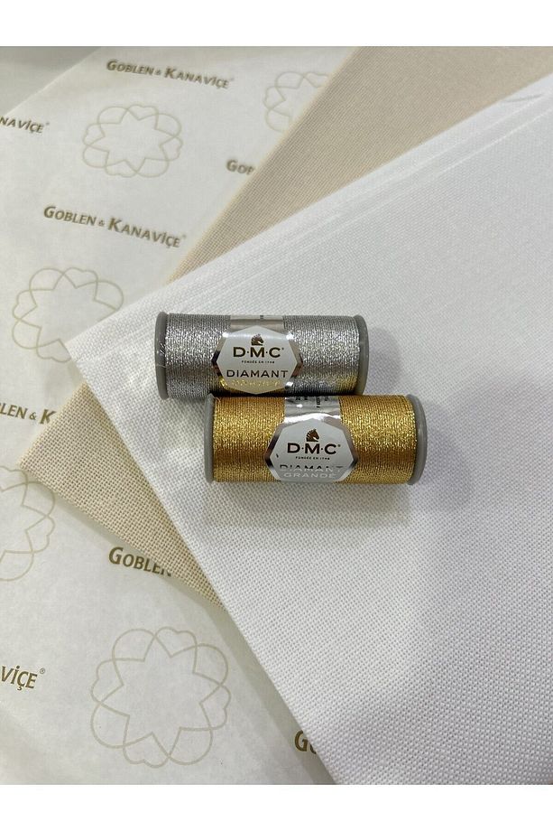 Diamant Grande El Nakış Simi 2'li Set, Parlak Simli Nakış İpliği - 2