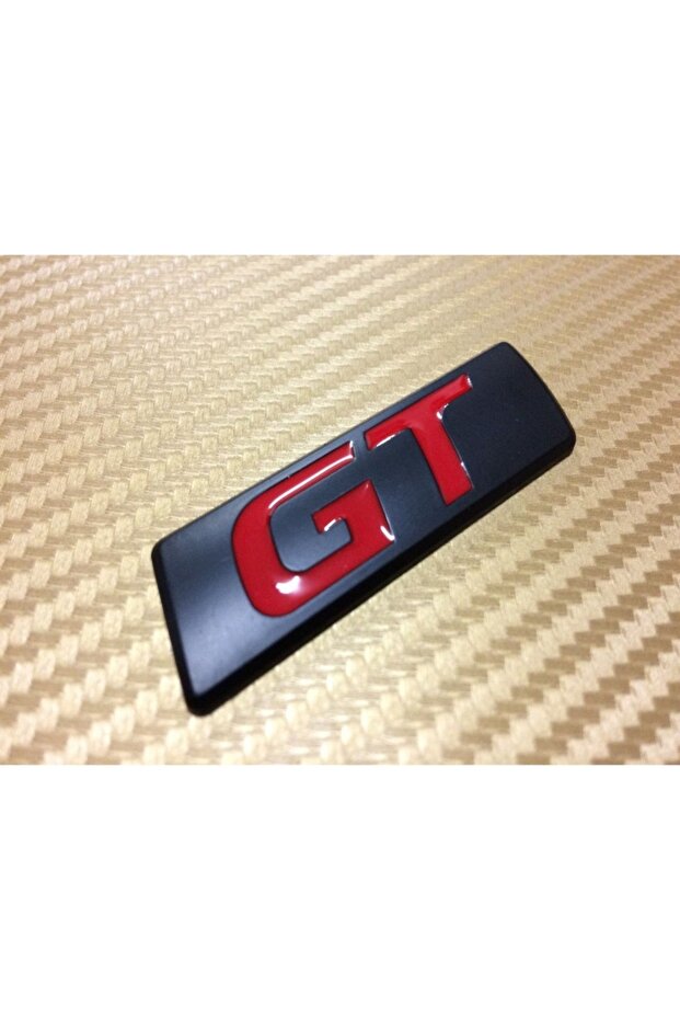 Gt Logo Luggage Fender Crest Red Black Gray Color