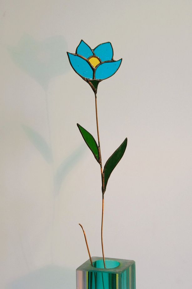 Vitray Çiçek - 1