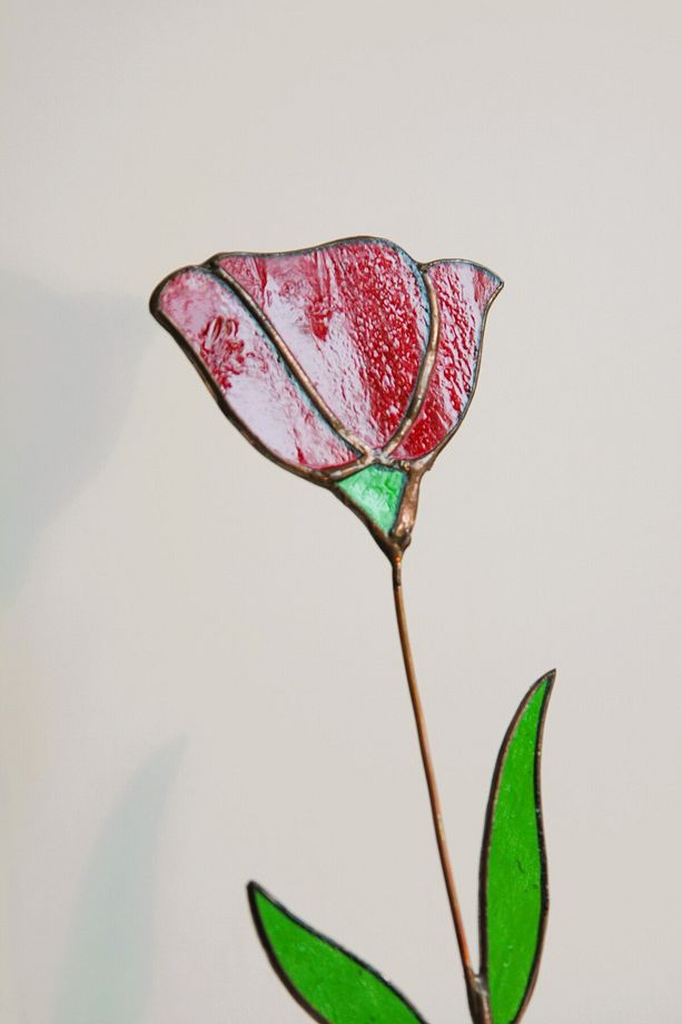 Vitray Çiçek (Gelincik) - 2