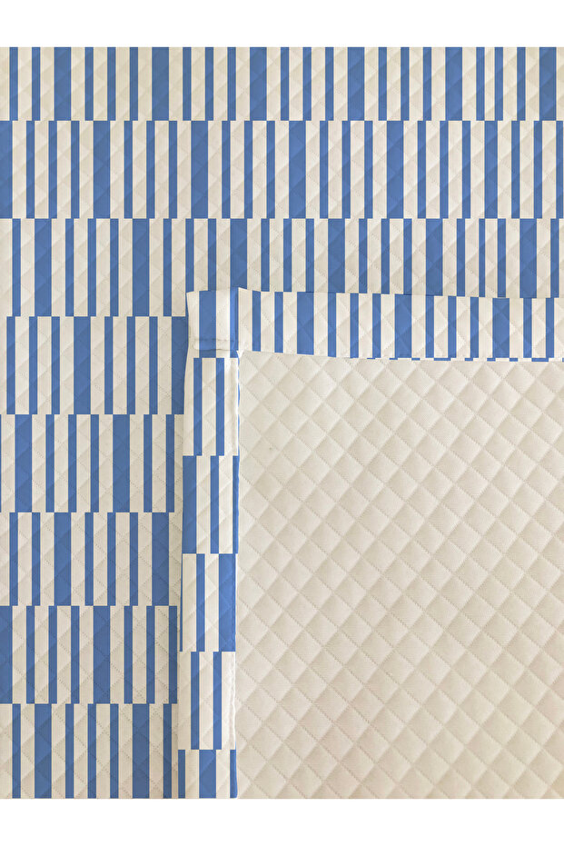 Double Patterned Printed Pique - 200x220 Cm - 2