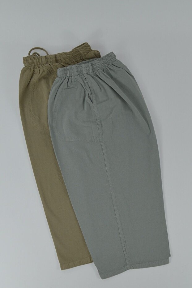 Men's Large Size Hammock - 100% Cotton Washed 2 Pack Capri