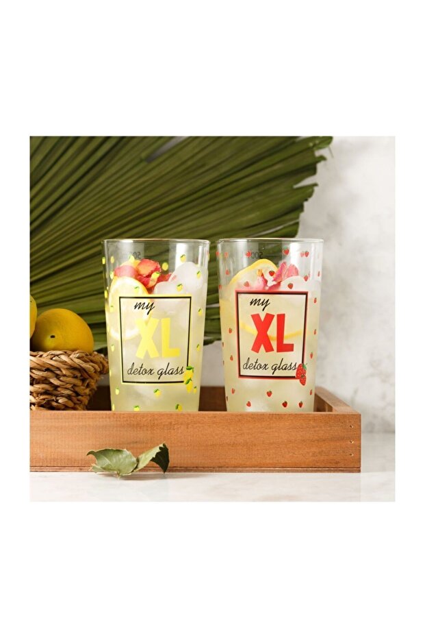Xl Limone Fraga Bardak Seti 570 ml 2'li - 2