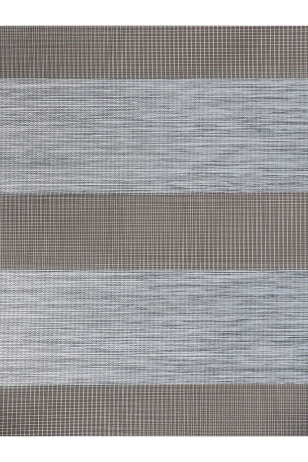 Network Awm Düz Gri Zebra Perde - 1