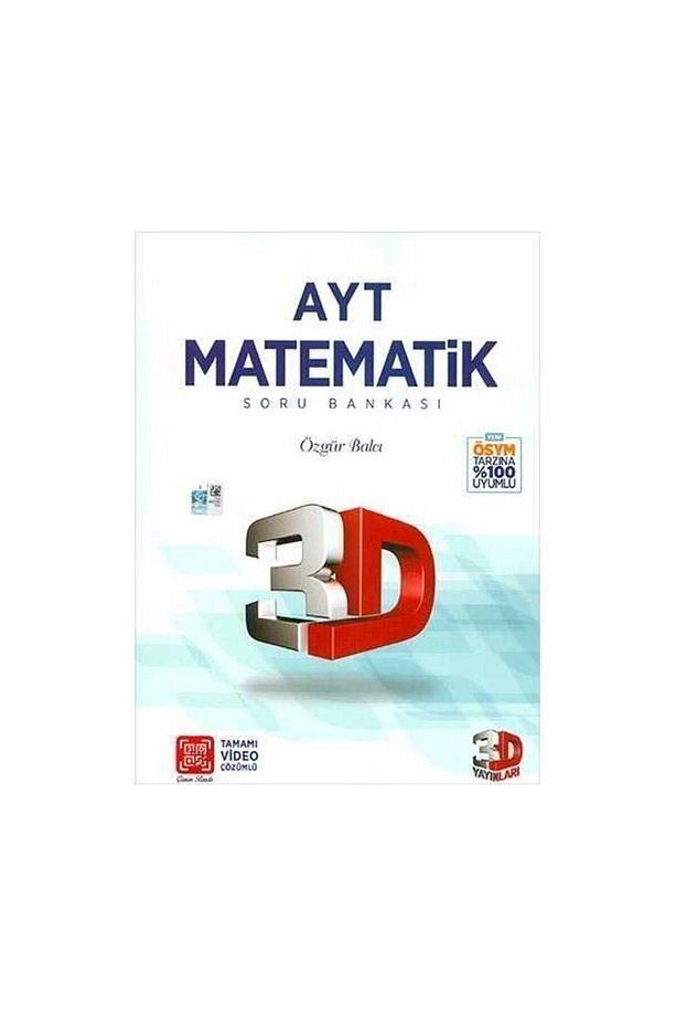 Ayt Matematik 3d Soru Bankası - 1