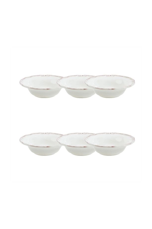Ekru 6 Lı Kase Seti -16 Cm - 1