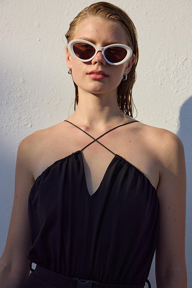 KEMERLİ MAYO SİYAH - 6