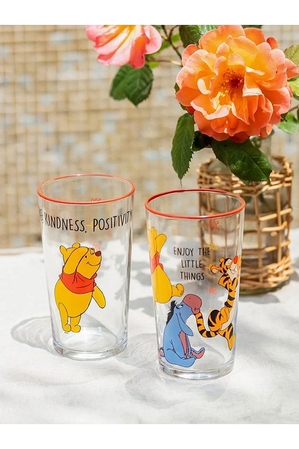 LCW HOME Winnie The Pooh Baskılı Bardak 2'li 570 ml - 1