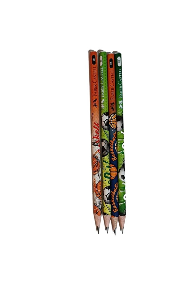 SPORTS Pencil, 2B, 12 Pieces