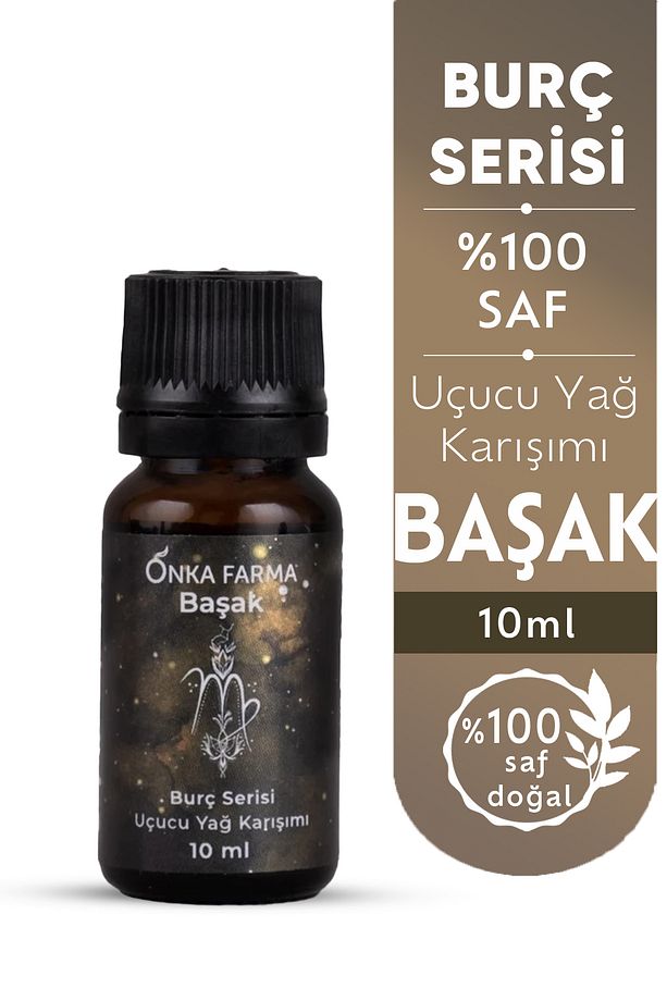 Onka Farma Başak Burcu Uçucu Yağ Karışımı 10 ml - Burç Serisi Aromaterapi - 1
