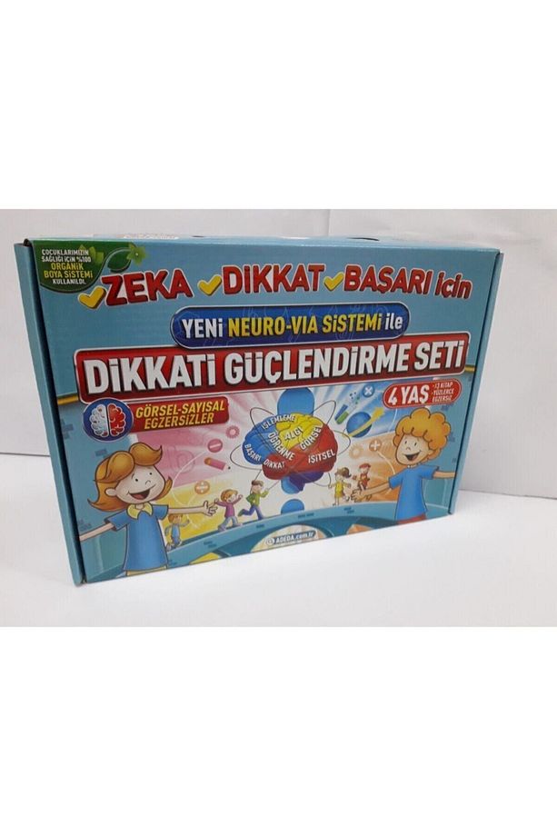 Adeda Dikkati Güçlendirme Seti (4 YAŞ) - Osman Abalı - 2