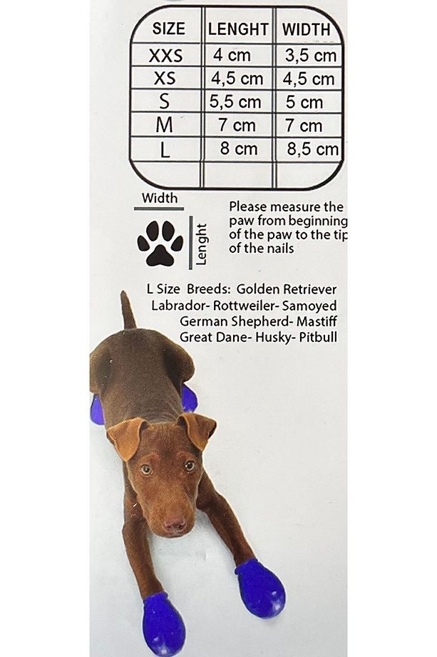 Walkies Köpek Ayakkabısı Galoş Patik - 7