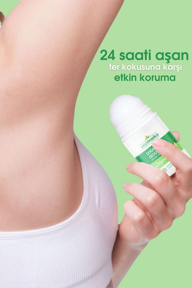 Doğal Roll On Deodorant- Bergamot Kokulu- Parfüm, Alüminyum Kimyasalı, Etil Alkol Içermez - 4