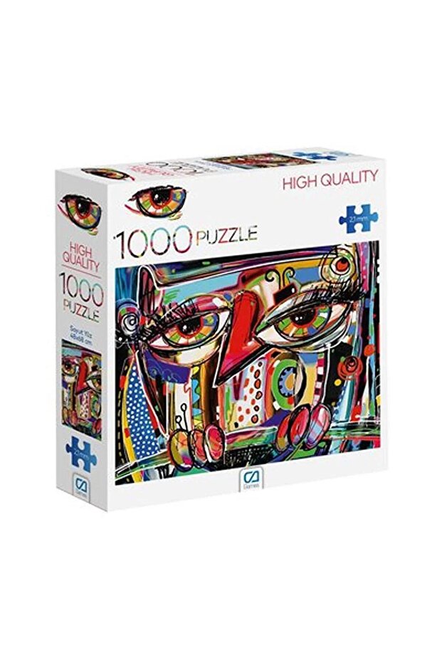 Abstract Face 1000 Piece Puzzle