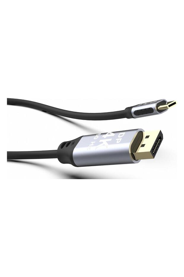 ITCD-02TX Type-C to Display Port Altın Uçlu 4K Kablo 2 mt - 4