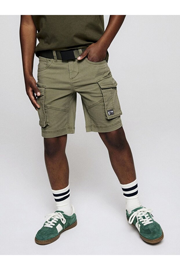 Cargoshorts تناسب العادية - 6