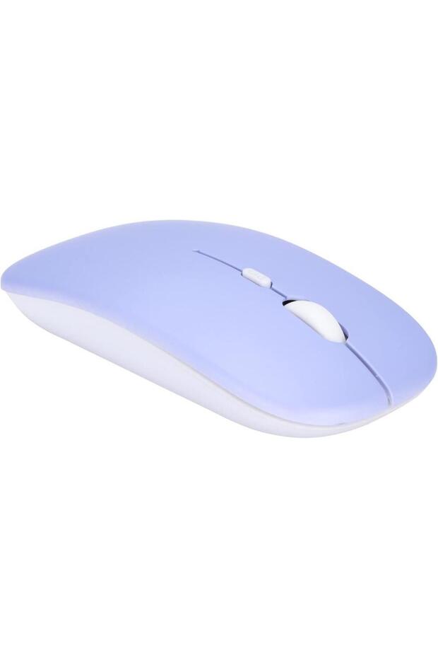 GTX Jaculus Spreadtrum T618 10.4" Uyumlu Kablosuz Bluetooth Pilli Optik Mouse - Mor - 2