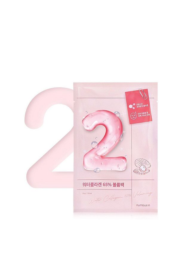 No.2 Water Collagen 65% Voluming Sheet Mask 33ml (1 ADET) - %65 Kolajen İçeren Yaprak Maske - 1