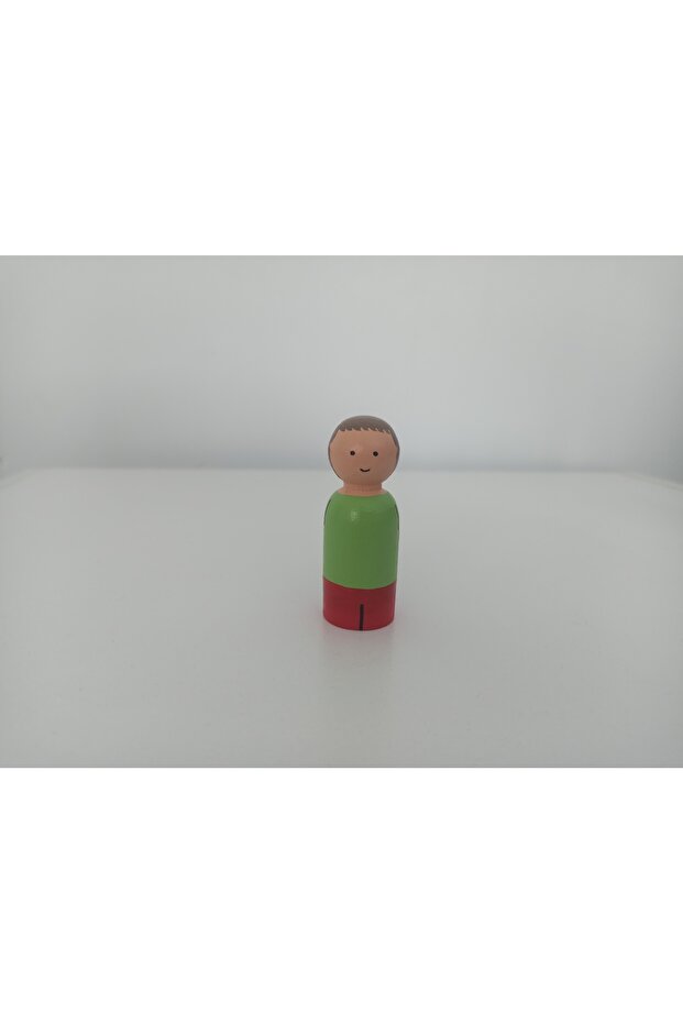Wooden Painted Peg Dolls - Fun Colorful Pegdoll